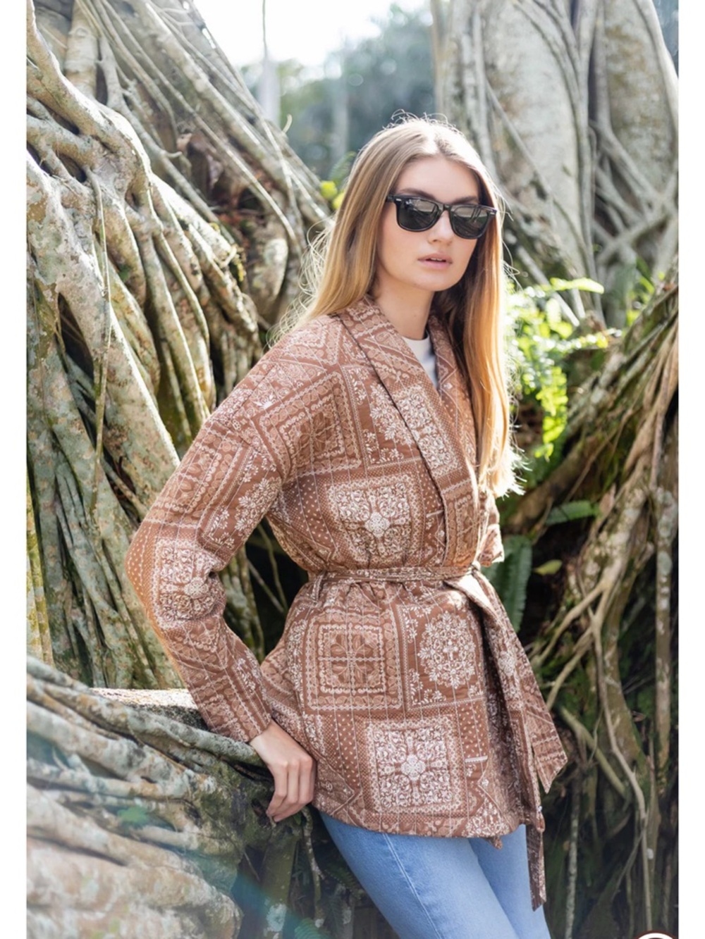 Julia Amory Hazel Wrap Jacket